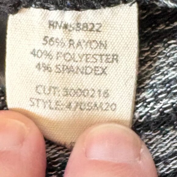 Max Studio Weekend Shawl Collar Jacket, Heathered Gray, Size Medium - Picture 5 of 11